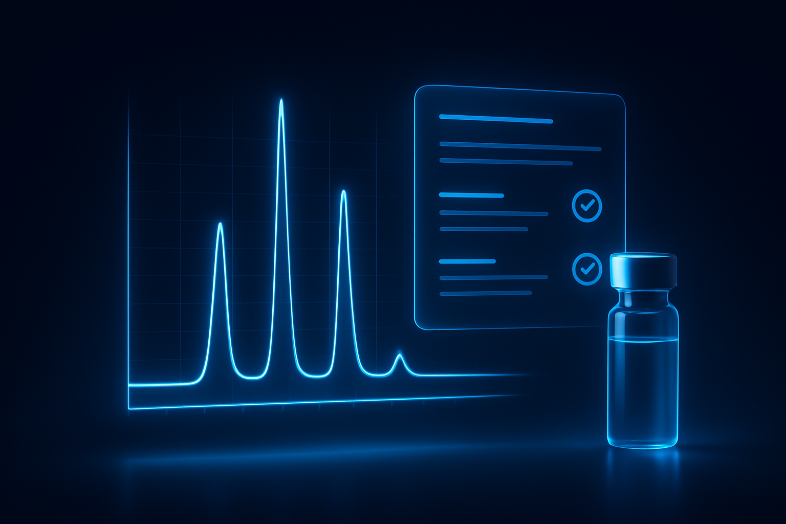 HPLC purity analysis and certificate of analysis
